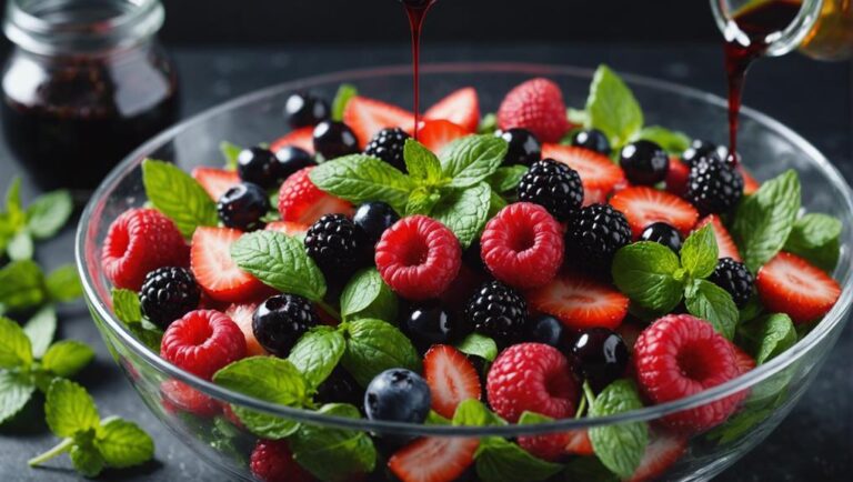 Sous Vide Mixed Berry Salad With Mint