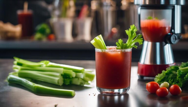 Sous Vide Bloody Mary With Homemade Vegetable Juice