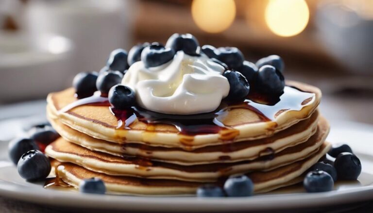 Whole Wheat Sous Vide Blueberry Pancakes