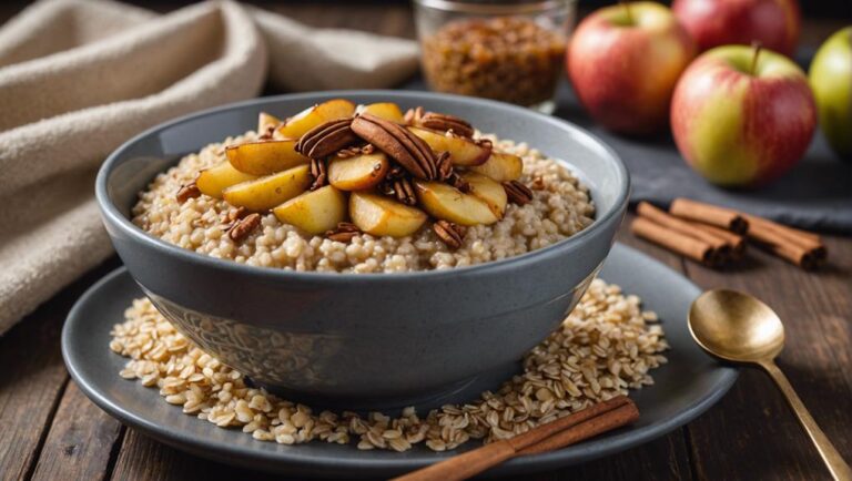 Sous Vide Steel-Cut Oats With Cinnamon Apples