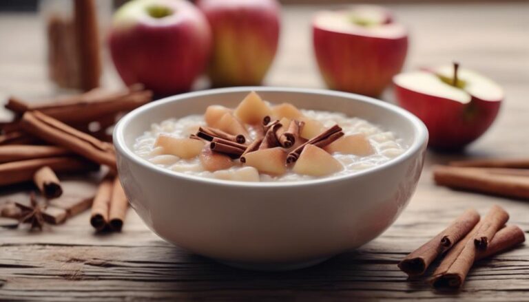 Sous Vide Cinnamon Apple Porridge