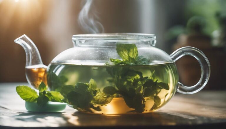 Sous Vide Herbal Mint Tea