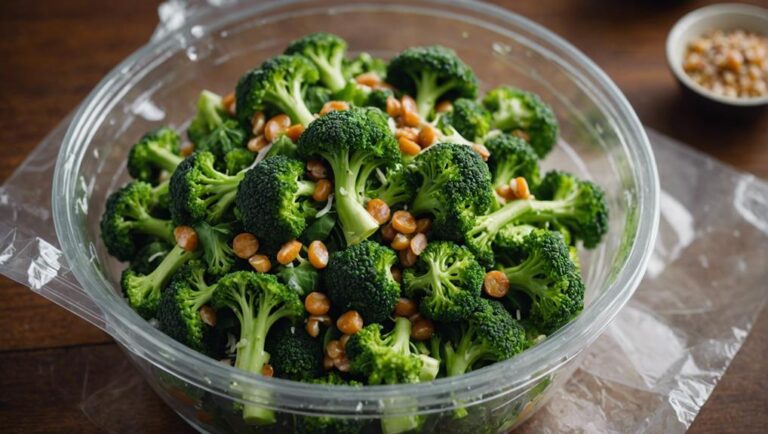 Sous Vide Broccoli Salad With Light Dressing