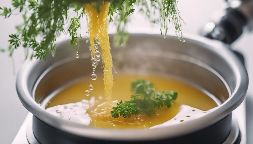 sous vide chicken broth