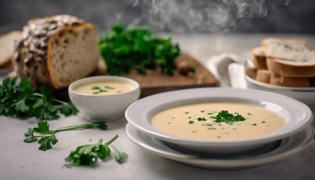 sous vide clam bisque