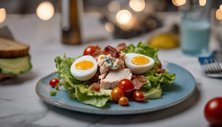 Sous Vide Cobb Salad With Blue Cheese