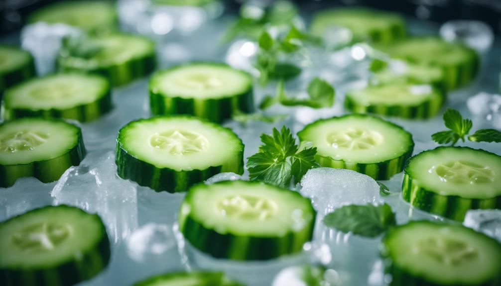 sous vide cucumber gazpacho