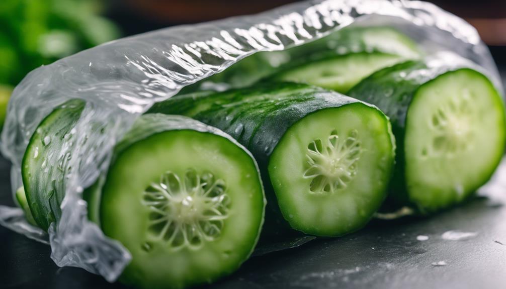 sous vide cucumber salad