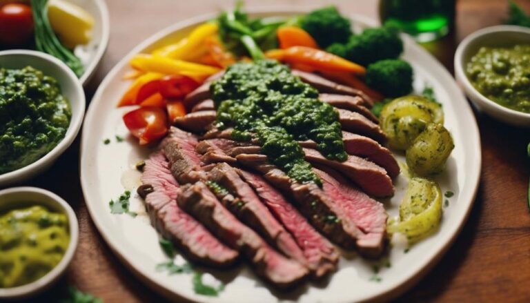 Sous Vide Flank Steak With Chimichurri Sauce for Family Dinners