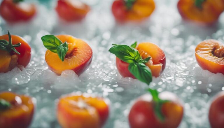 Sous Vide Peach and Tomato Caprese for Hydration