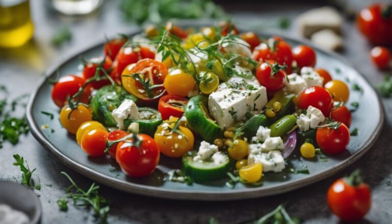 Sous Vide Greek Salad: A Light Yet Satisfying Dish