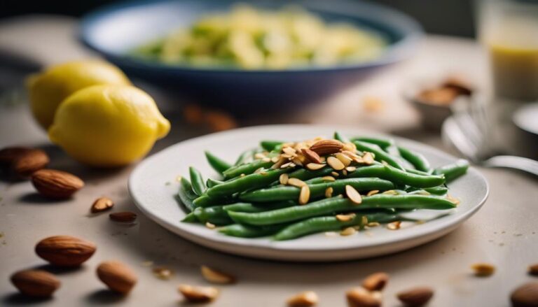 Sous Vide Green Bean Almondine With Lemon Zest