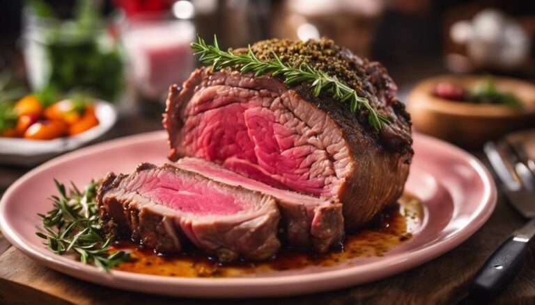 Sous Vide Prime Rib With a Protein Herb Crust