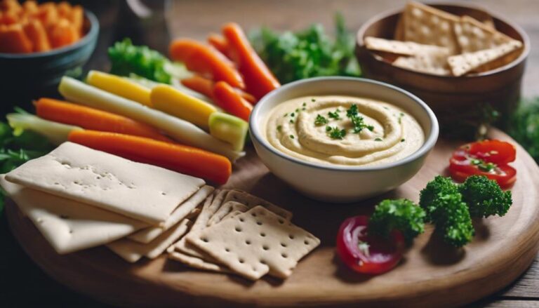 Sous Vide Hummus With Assorted Dippers