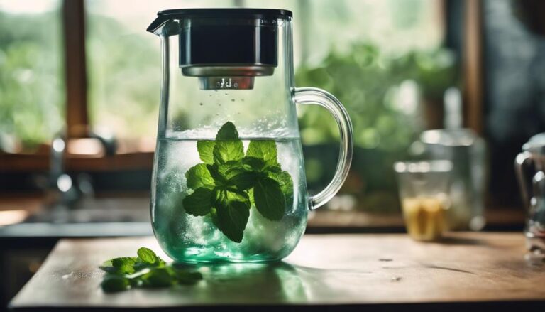 Sous Vide Fresh Mint Tea