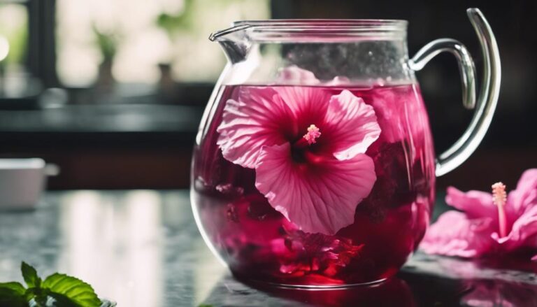 Sous Vide Herbal Hibiscus Tea