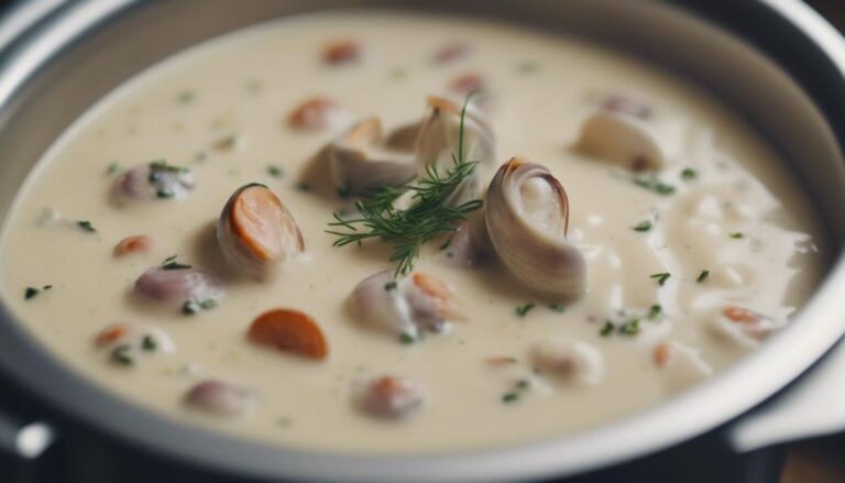 Keto Clam Chowder: Sous Vide Method