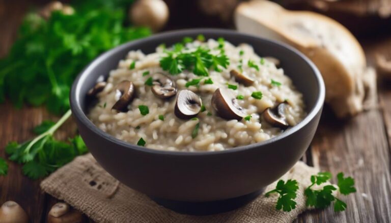 Creamy Sous Vide Mushroom Risotto