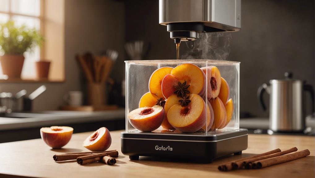 sous vide peach perfection