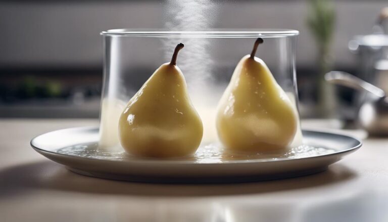 Zero-Point Sous Vide Poached Pears