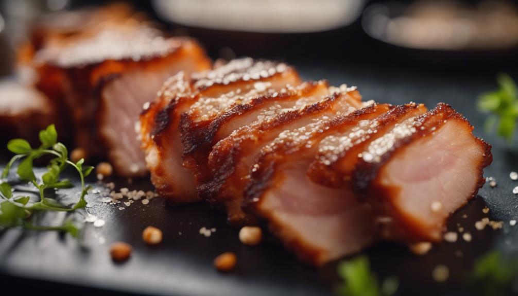 sous vide pork belly