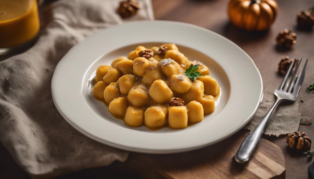 sous vide pumpkin gnocchi