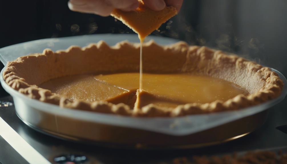 sous vide pumpkin pie