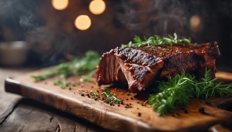 Sous Vide Rack of Ribs With Smoky Dry Rub