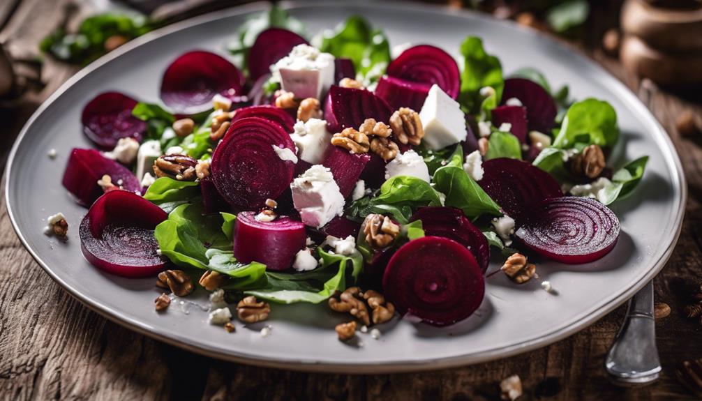 sous vide roasted beetroot