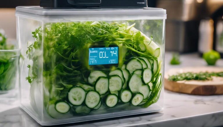 Sous Vide Kelp and Cucumber Salad