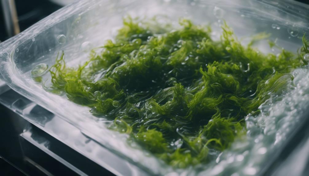 sous vide seaweed experiment