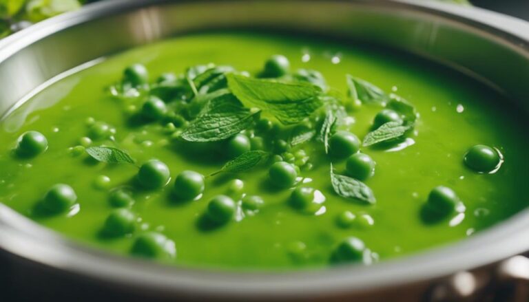 Sous Vide Pea and Mint Soup