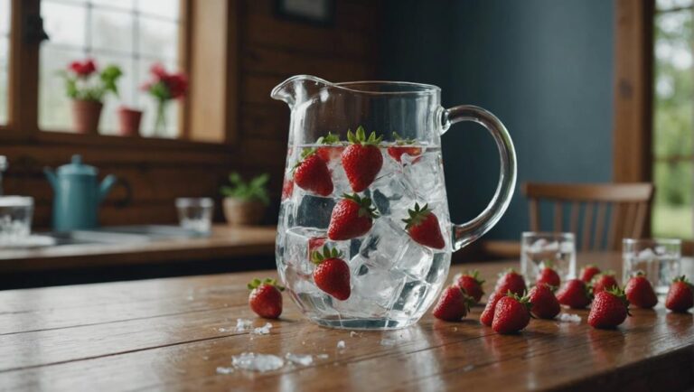 Sous Vide Iced Strawberry Infusion