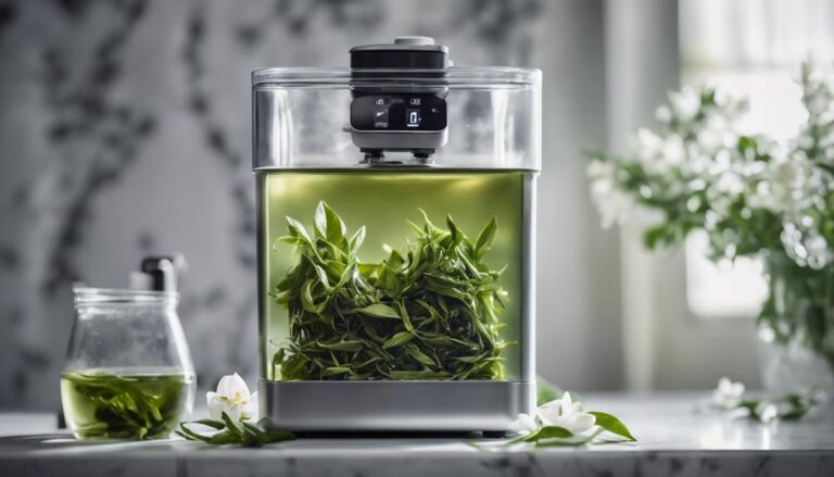 Sous Vide Green Tea With Jasmine