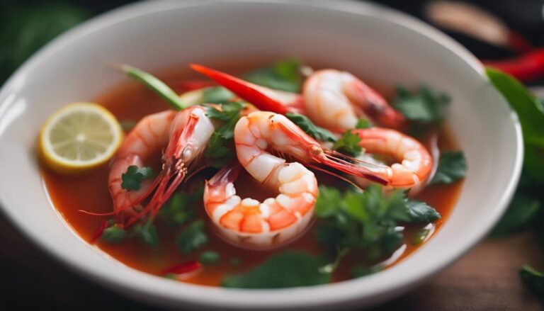 Tom Yum Goong: Sous Vide Spicy Thai Shrimp Soup