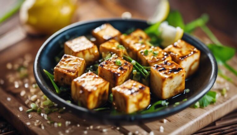 Lemongrass and Ginger Sous Vide Tofu