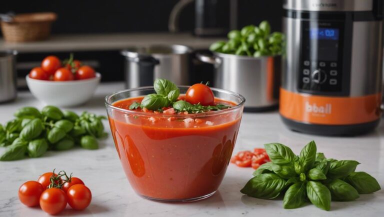 Low-Calorie Sous Vide Tomato Soup