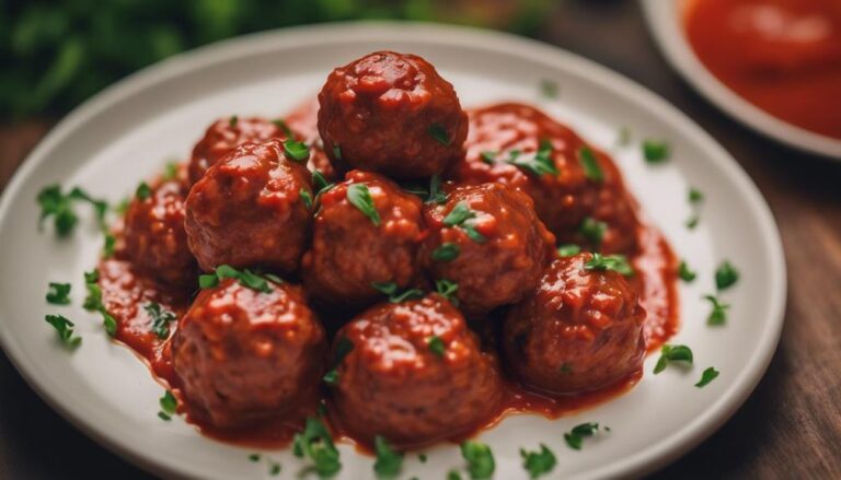 Organic Turkey Meatballs in Sous Vide Tomato Sauce