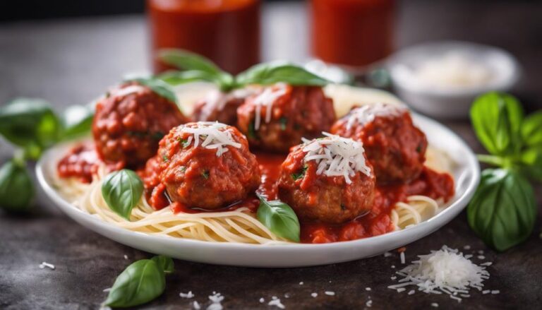 Sous Vide Turkey Meatballs in Marinara Sauce