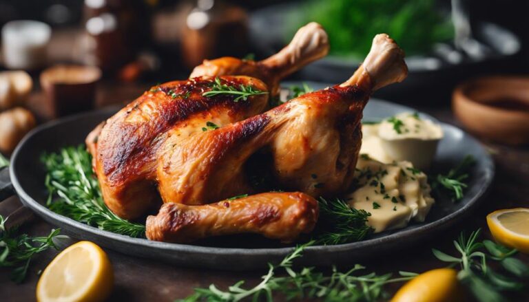 Sous Vide Turkey Drumsticks With Herbed Butter