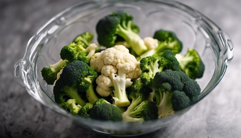 Sous Vide Broccoli and Cauliflower With Olive Oil Drizzle