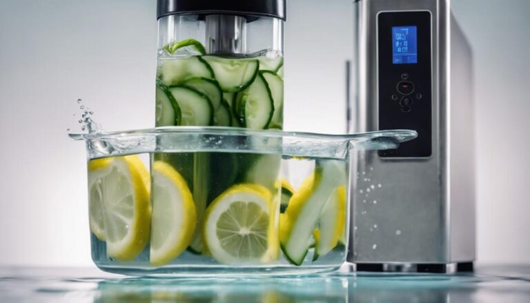 Sous Vide Infused Water With Lemon and Cucumber