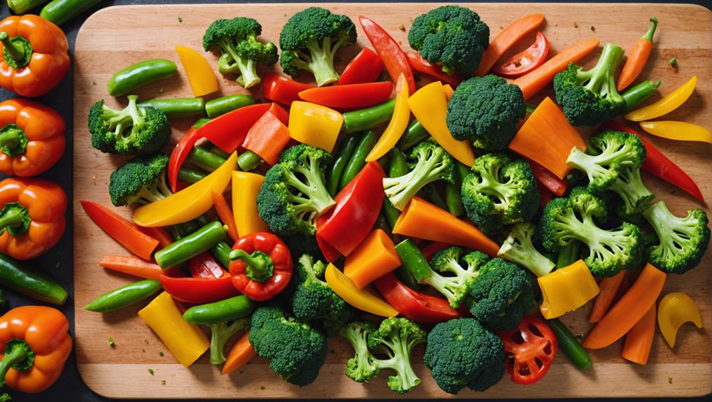 stir fry with colorful veggies