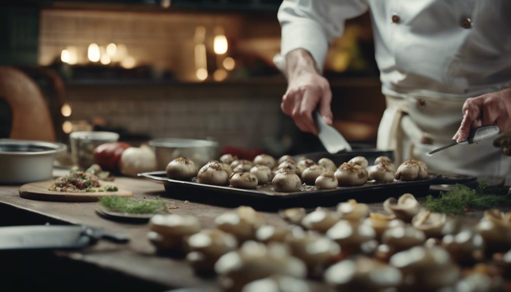 stuffed mushrooms recipe history