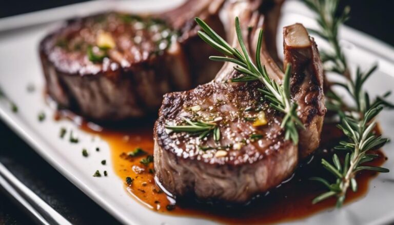 Sous Vide Lamb Chops With Rosemary Infusion