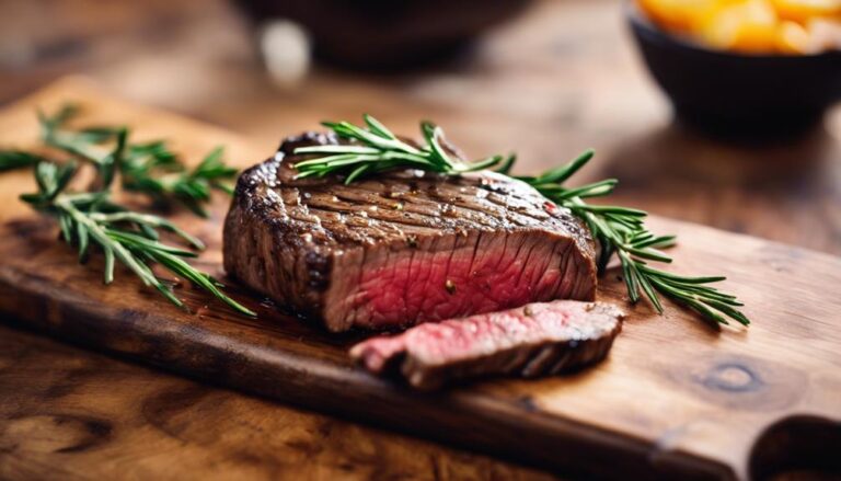 Sous Vide Grass-Fed Steak With Rosemary