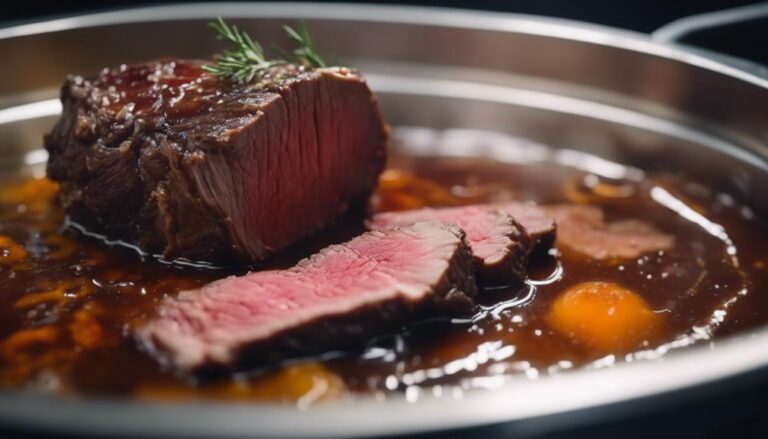 Sous Vide Venison Roast With Natural Jus