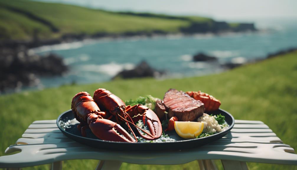 surf and turf history