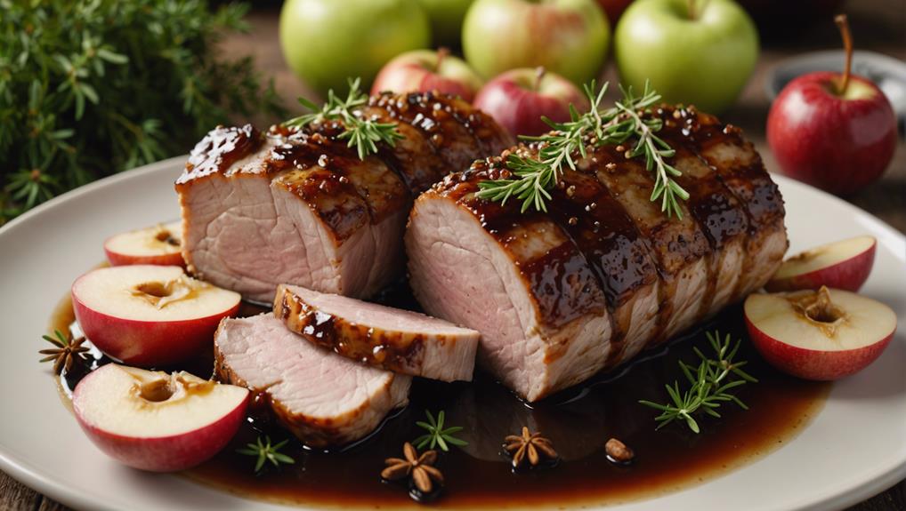 sweet and savory pork