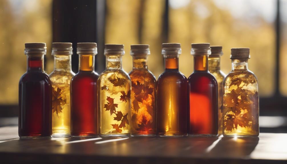 syrup types from maple